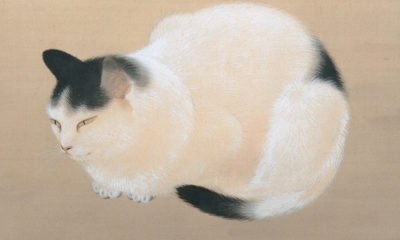 peintures-chats-Japon-shunso-hishida-meiji